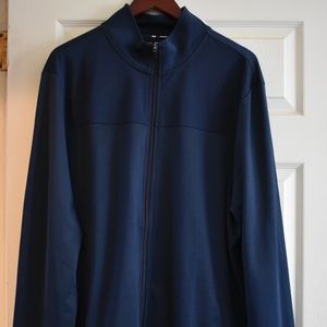 Mens Navy Blue Zip UP jacket